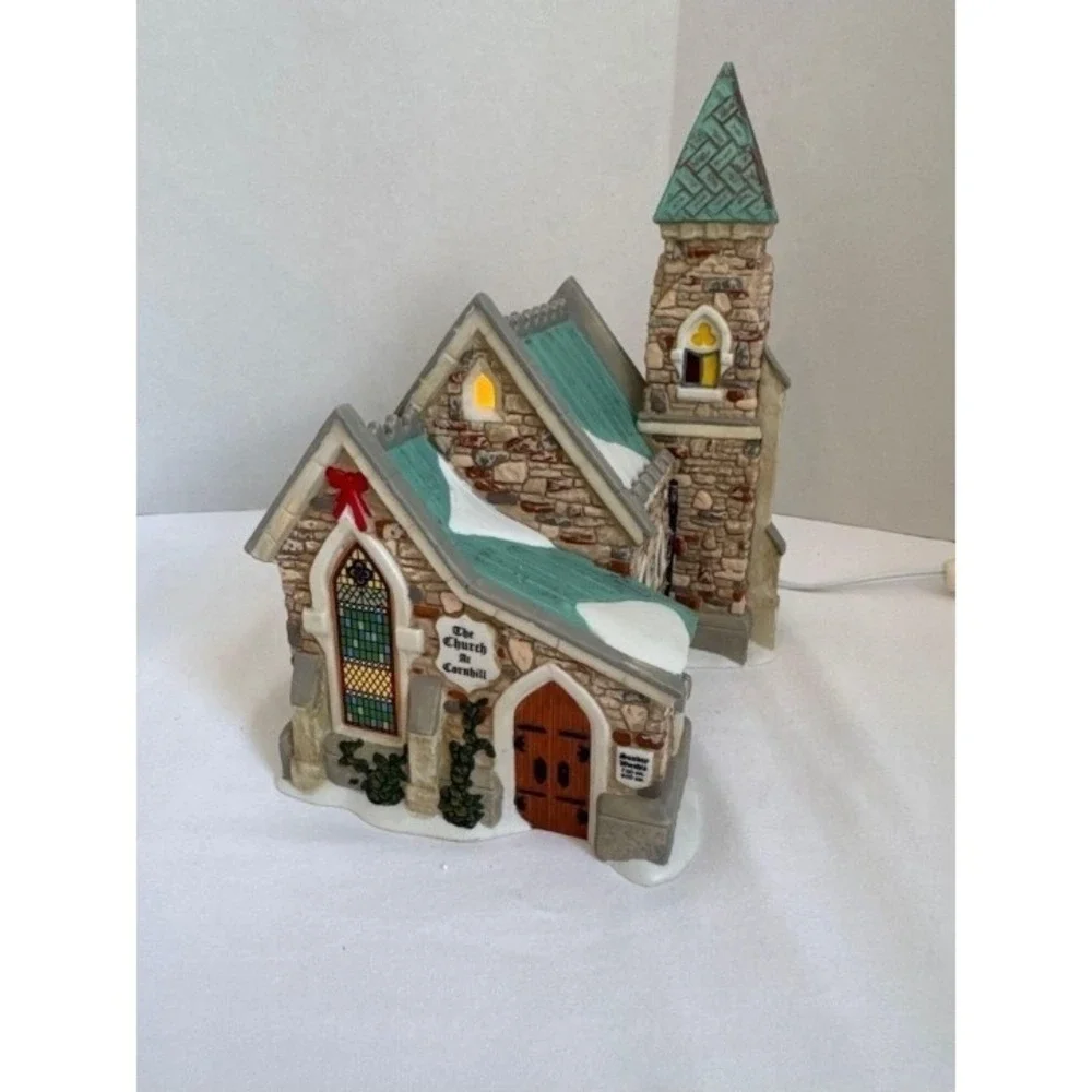 Dickens Village Department 56 The Church At Cornhill 2011 Retired